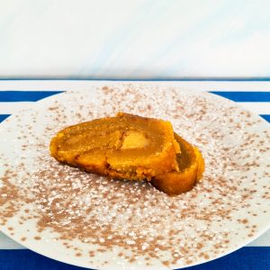 Torta de batata-doce e amêndoa