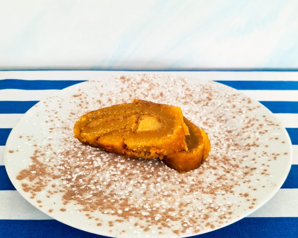 Torta de batata-doce e amêndoa