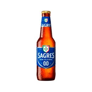 Cerveja Sagres Zero 33cl